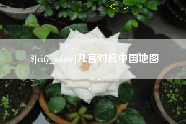 濮阳九宫对应中国地图