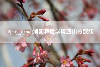 濮阳消防救援学院四川分数线