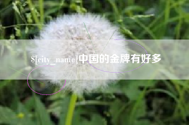 濮阳中国的金牌有好多