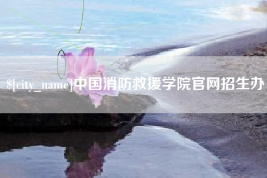 濮阳中国消防救援学院官网招生办