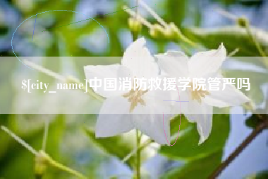 濮阳中国消防救援学院管严吗