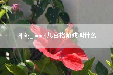 濮阳九宫格游戏叫什么