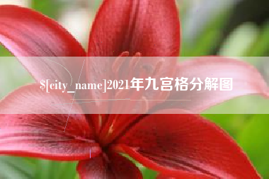 濮阳2021年九宫格分解图