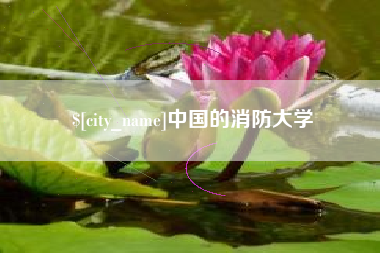 濮阳中国的消防大学