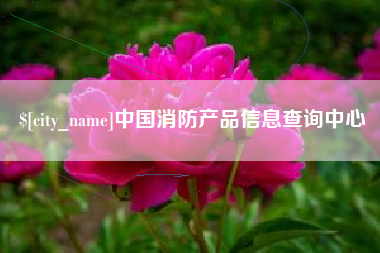 濮阳中国消防产品信息查询中心