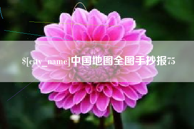 濮阳中国地图全图手抄报75