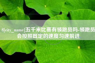 濮阳五千米比赛有领跑员吗-领跑员会按照既定的速度匀速前进