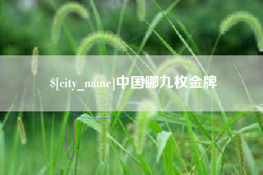 濮阳中国哪九枚金牌