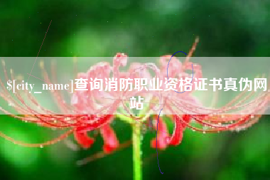濮阳查询消防职业资格证书真伪网站