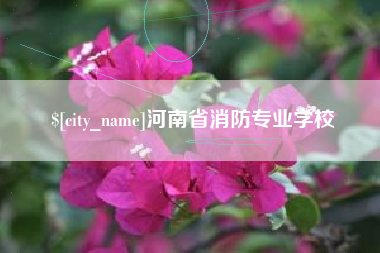 濮阳河南省消防专业学校