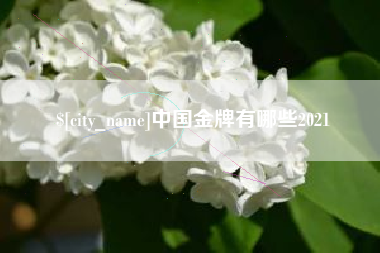 濮阳中国金牌有哪些2021