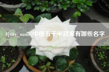 濮阳中国五千米冠军有哪些名字